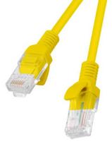 Laidas Lanberg UTP CAT 5e PCU5-10CC-0100-Y RJ-45 8P8C, RJ-45 8P8C, 1 m, geltona sp.