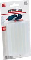 Klijų strypelis Kreator, skaidri sp., 12 vnt.