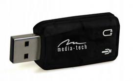 Garso plokštė Media-Tech MT5101, juoda sp.