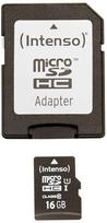 Atminties kortelė Intenso MicroSDHC, 16GB