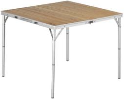 Stovyklavimo stalas Outwell Calgary M, ruda sp./pilka sp., 90 cm x 90 cm x 75 cm