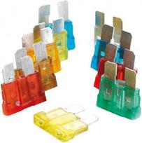 Įtampos keitiklis Bottari B30112 Flat Fuse Set 10pcs, įvairių spalvų, 12 V, 10 vnt.
