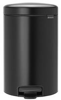 Šiukšliadėžė Brabantia NewIcon, juoda sp., 5 l, 29.1 cm x 20.5 cm