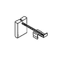 Šepetėlis Haushalt, 3 mm x 10 mm x 13.5 mm, 2 vnt.
