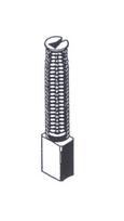 Šepetėlis Haushalt, 6.3 mm x 9.5 mm x 16.0 mm, 2 vnt.