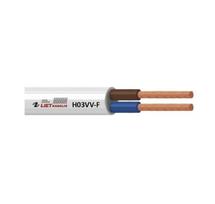 Kabelis Lietkabelis H03VV-F, Eca, 2 x 0.5 mm², 25 m