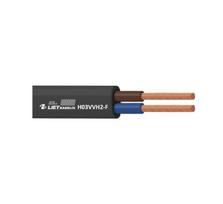 Kabelis Lietkabelis H03VVH2-F, Eca, 2 x 0.5 mm², 100 m