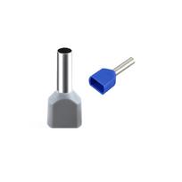 Kabelių antgalis Okko TE7508, 2 x 0,75 mm², 50 vnt.
