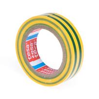Elektros izoliacinė juosta Tesa 53988, geltona sp./žalia sp., 20 m