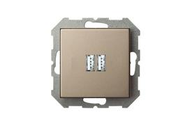 USB įkroviklis Liregus Epsilon, šampano sp.