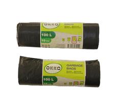 Šiukšlių maišai Okko, 100 l, 10 vnt.