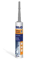 Akrilinis hermetikas Briko, 0.3 l, pilka sp.