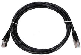 Laidas Extralink Patchcord CAT.5E FTP Foiled Twisted Pair Bare Copper RJ-45 8P8C, RJ-45 8P8C, 2 m, juoda sp.