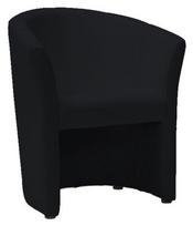 Krėslas Modern TM-1, juoda sp., 67 cm x 47 cm x 76 cm