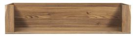 Sieninė lentyna Bergen, ruda sp., 27 cm x 32.5 cm x 110 cm