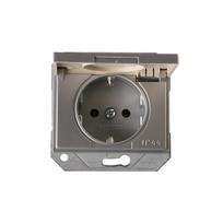 Kištukinis lizdas Vilma XP500 111050202907, su įžeminimu, IP44, metalo sp.
