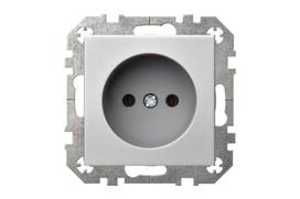 Kištukinis lizdas Liregus Epsilon IKL16-304-01 E/MT, be įžeminimo, metalo sp.