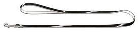 Šuns pavadėlis Hunter Art Black & White Faux Leather Halter 11/110, balta sp./juoda sp., 1.1 m