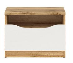 Komoda Nuis KOM1S, balta sp., 38.5 cm x 39.5 cm x 50 cm