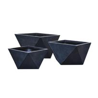 Gėlių vazonas Domoletti LT24405-D, keramika/molis, Ø 52 cm, antracito sp.
