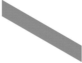Jungiamoji juosta Arras, 1200 mm x 40 mm x 2 mm