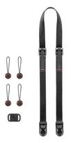Kameros dirželis Peak Design Leash Camera Strap Coal, 145 cm, juoda sp.