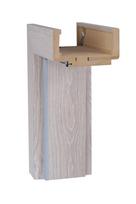Vertikali durų stakta PerfectDoor, 209.4 cm x 18 cm x 2.2 cm, dešininė, pilko ąžuolo sp.