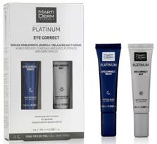 Veido priežiūros priemonių rinkinys Martiderm Platinum eye correct, 20 ml