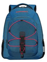 Kuprinė nešiojamam kompiuteriui Wenger Mars 16" Laptop Backpack Teal Red, mėlyna sp./raudona sp., 15.6-16"