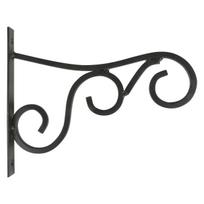 Vazono laikiklis Esschert Design BPH75, 25 cm x 2.6 cm, 20.2 cm, metalas, juoda sp.