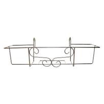 Vazono laikiklis Esschert Design BPH110, 62 cm x 27 cm, 17.9 cm, metalas, juoda sp.