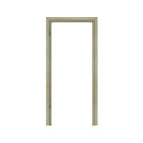 Durų stakta, 206 cm x 79 cm x 10 cm, kairinė, ąžuolo sp.