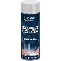 Aerozoliniai dažai Bostik Super Color Universal, paprastieji, balta sp., 0.4 l