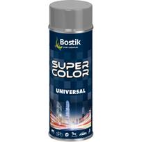 Aerozoliniai dažai Bostik Super Color Universal, paprastieji, pilka sp., 0.4 l