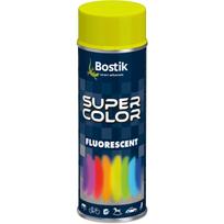 Aerozoliniai dažai Bostik Super Color Fluorescent, paprastieji, geltona sp., 0.4 l