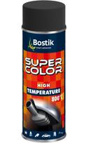 Aerozoliniai dažai Bostik Super Color High Temperature, karščiui atsparūs, pilka sp., 0.4 l