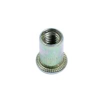 Rievėtos plieninės kniedinės veržlės Haushalt, M10, 12.9 mm x 19.7 mm, 20 vnt.