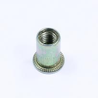 Rievėtos plieninės kniedinės veržlės Haushalt, M8, 10.8 mm x 16.6 mm, 20 vnt.