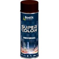 Aerozoliniai dažai Bostik Super Color Universal, paprastieji, tamsiai ruda sp., 0.4 l