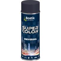 Aerozoliniai dažai Bostik Super Color Universal, paprastieji, antracito sp., 0.4 l