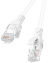 Laidas Lanberg UTP Patchcord PCU5-10CC-1000-W RJ-45, RJ-45, 10 m, balta sp.