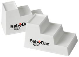 Pakyla - laiptelis BabyDan Baby Steps, polipropilenas (pp), balta sp., 23 cm x 13 cm x 11 cm