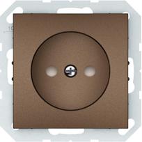 Kištukinis lizdas Vilma QR1000 RP16-001-22, be įžeminimo, mocha sp.