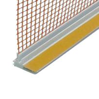 Profilis Caparol for windows with net, 2400 mm x 10 mm x 10 mm