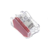 Laidų jungė Pawbol E.4180K-5, 2 x 2.5 mm², skaidri sp./raudona sp., 5 vnt.