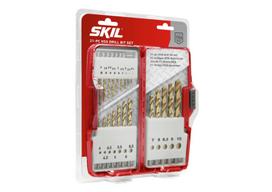 Grąžtų komplektas Skil 2610S00918, medienai/plienui/plastikas, hss, tiesus, 1.5 mm x 25 cm