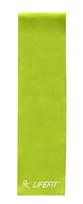Pasipriešinimo guma Lifefit F-GUMA-01-03, 120 cm x 15 cm x 0.055 cm, žalia sp.