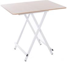 Stalas išskleidžiamas Happygame GUA-1, balta sp., 73 cm x 60 cm x 80 cm