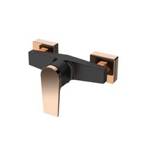 Dušo maišytuvas Invena Midnight BN-35-014-V, aukso sp./juoda sp.
