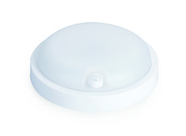 Šviestuvas plafonas Okko Base-Pir BL140CP05-PIR, LED, 4000 °K, 1 x 7 W, balta sp.
